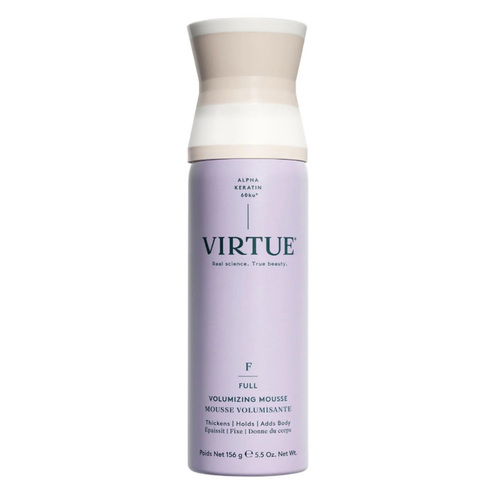 Virtue Full Volumizing Mousse, 156g/5.5 oz Virtue Full Volumizing Mousse on white background