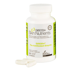 The AntiOxidant Enzyme on white background