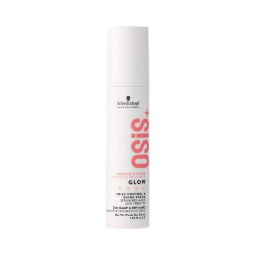 OSiS+ Glow Frizz Control and Shine Serum, 50ml/1.69 fl oz OSiS+ Glow Frizz Control and Shine Serum on white background