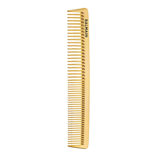 BALMAIN Paris Hair Couture Golden Cutting Comb, 1 piece BALMAIN Paris Hair Couture Golden Cutting Comb on white background