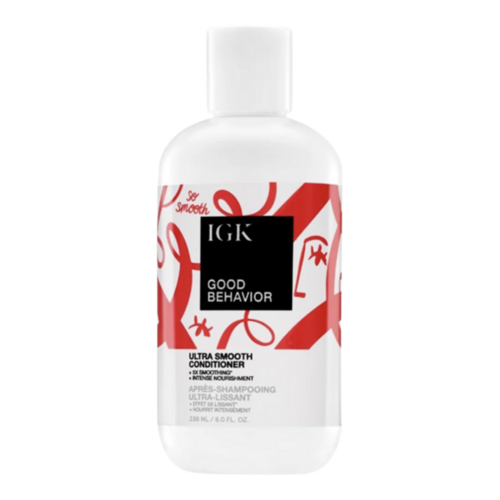 IGK Hair Good Behavior Ultra Smooth Conditioner, 236ml/7.98 fl oz IGK Hair Good Behavior Ultra Smooth Conditioner on white background