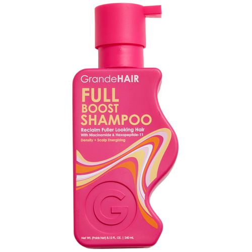 Grande Cosmetics GrandeHAIR Full Boost Shampoo, 240ml/8 fl oz Grande Cosmetics GrandeHAIR Full Boost Shampoo on white background