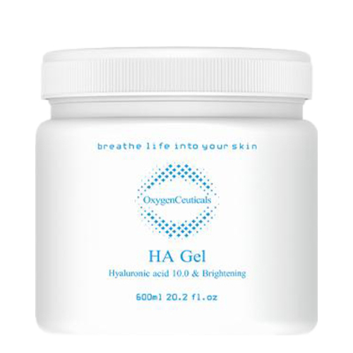 OxygenCeuticals HA Gel Hyaluronic Acid Gel, 600ml/20.3 fl oz OxygenCeuticals HA Gel Hyaluronic Acid Gel on white background