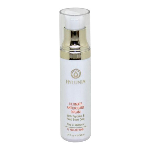 Hylunia Age-Defying Ultimate Antioxidant Cream on white background