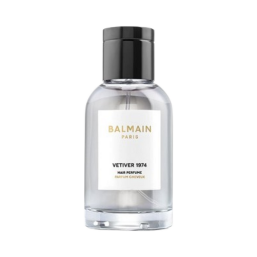 BALMAIN Paris Hair Couture Hair Perfume Vetiver 1974, 100ml/3.38 fl oz BALMAIN Paris Hair Couture Hair Perfume Vetiver 1974 on white background