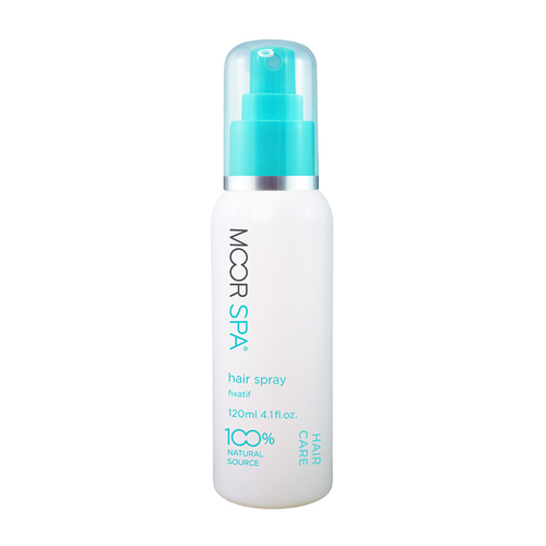 Moor Spa Hair Spray, 120ml/4.06 fl oz Moor Spa Hair Spray on white background