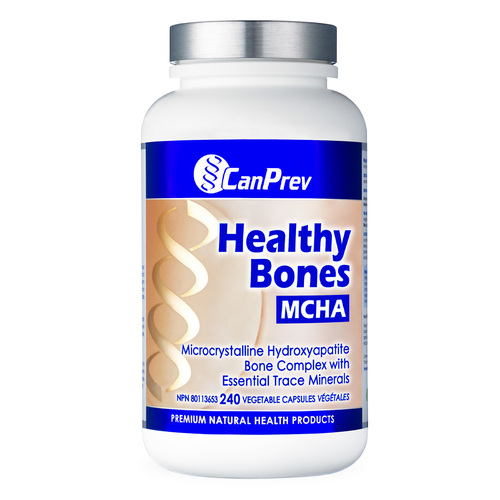 CanPrev Healthy Bones MCHA, 240 capsules CanPrev Healthy Bones MCHA on white background