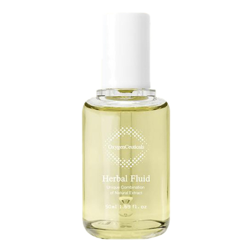 OxygenCeuticals Herbal Fluid on white background