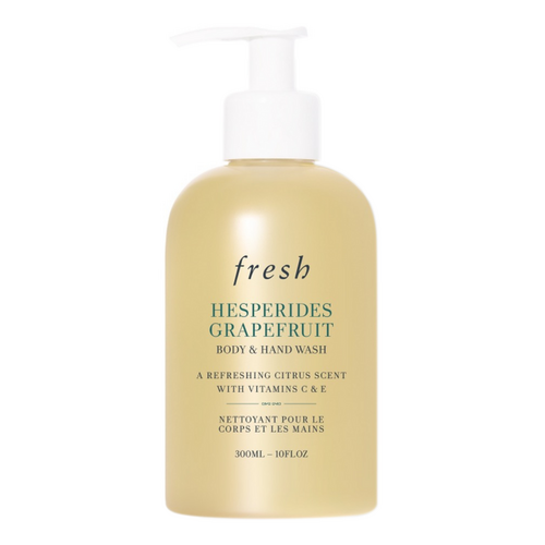 Fresh Hesperides Grapefruit Body and Hand Wash, 300ml/10.14 fl oz Fresh Hesperides Grapefruit Body and Hand Wash on white background