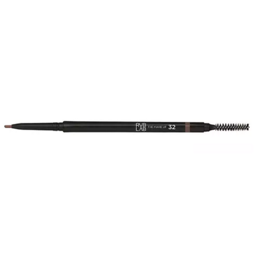 RVB Lab High Definition Automatic Brow Pencil - 32 Dark Brown, 1 pieces RVB Lab High Definition Automatic Brow Pencil - 32 Dark Brown on white background