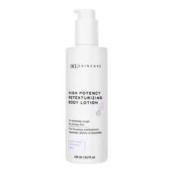 High Potency Retexturizing Body Lotion on white background