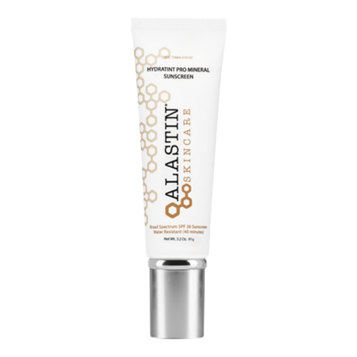 Alastin HydraTint Pro Mineral Broad Spectrum Sunscreen SPF 36, 91g/3.2 oz Alastin HydraTint Pro Mineral Broad Spectrum Sunscreen SPF 36 on white background