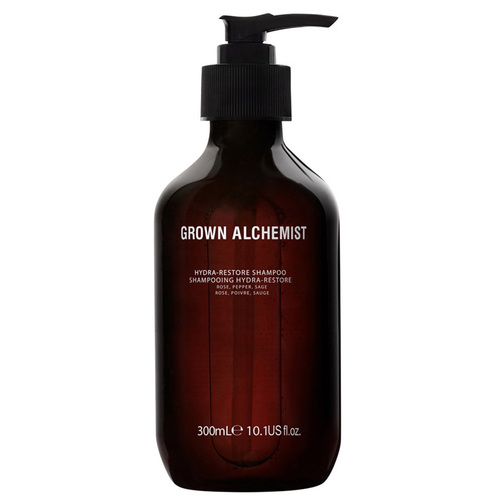 Grown Alchemist Hydra-Restore Shampoo, 300ml/10.14 fl oz Grown Alchemist Hydra-Restore Shampoo on white background