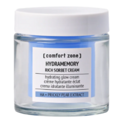 Hydramemory Rich Sorbet Cream on white background