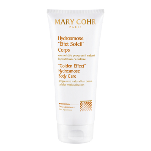 Mary Cohr Hydrosmose Body Care Golden Effect, 200ml/6.76 fl oz Mary Cohr Hydrosmose Body Care Golden Effect on white background