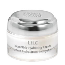 I.H.C. Cream on white background