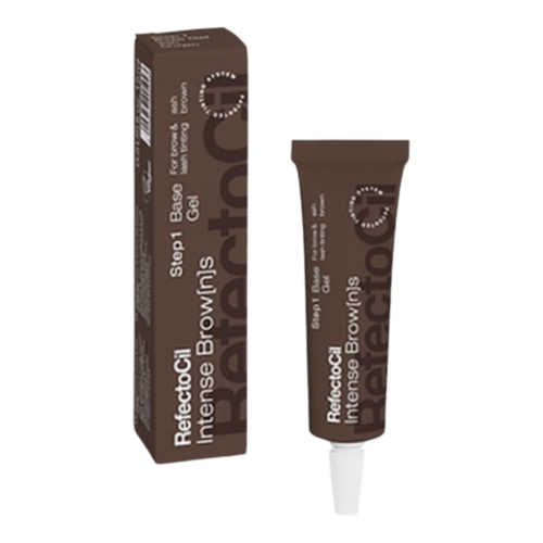 RefectoCil Intense Brow Base Gel - Black Brown, 15ml/0.51 fl oz RefectoCil Intense Brow Base Gel - Ash Brown Light on white background