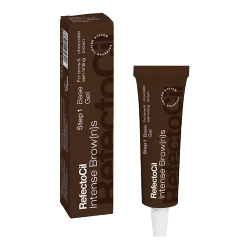 RefectoCil Intense Brow Base Gel - Black Brown, 15ml/0.51 fl oz RefectoCil Intense Brow Base Gel - Ash Brown Light on white background