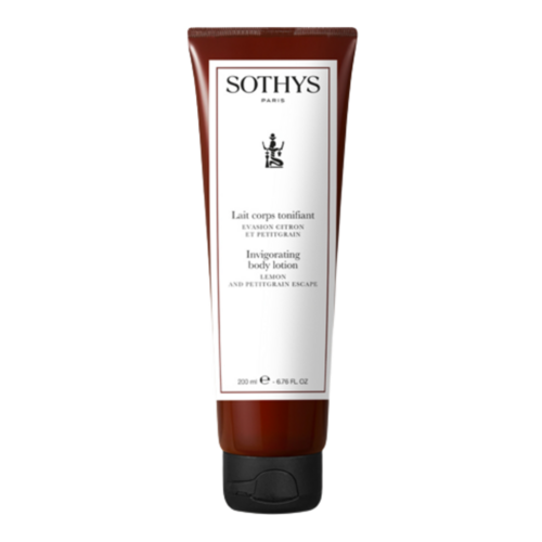 Sothys Invigorating Body Lotion - Lemon and petitgrain Escape, 200ml/6.8 fl oz Sothys Invigorating Body Lotion - Lemon and petitgrain Escape on white background