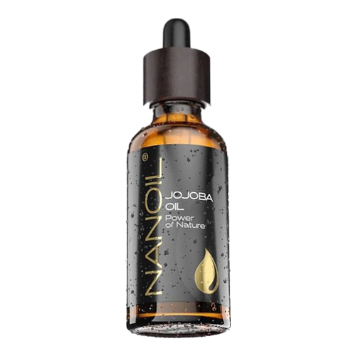 Nanoil  Jojoba Oil on white background