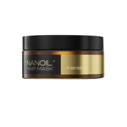 Nanoil Keratin Hair Mask, 300ml/10.14 fl oz Nanoil Keratin Hair Mask on white background