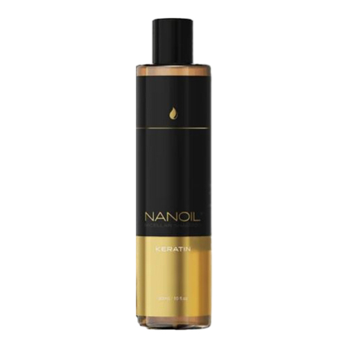 Nanoil Keratin Micellar Shampoo, 300ml/10.14 fl oz Nanoil Keratin Micellar Shampoo on white background