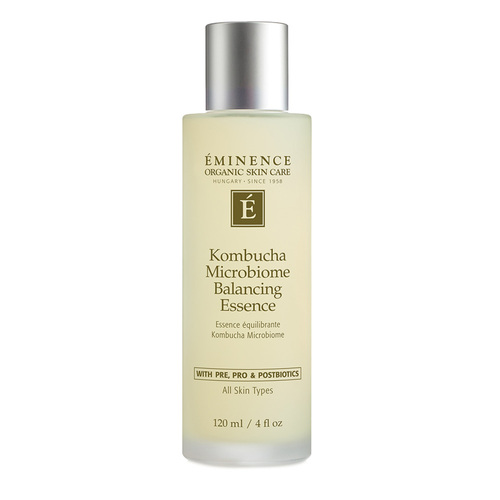 Eminence Organics Kombucha Microbiome Balancing Essence, 120ml/4.06 fl oz Eminence Organics Kombucha Microbiome Balancing Essence on white background