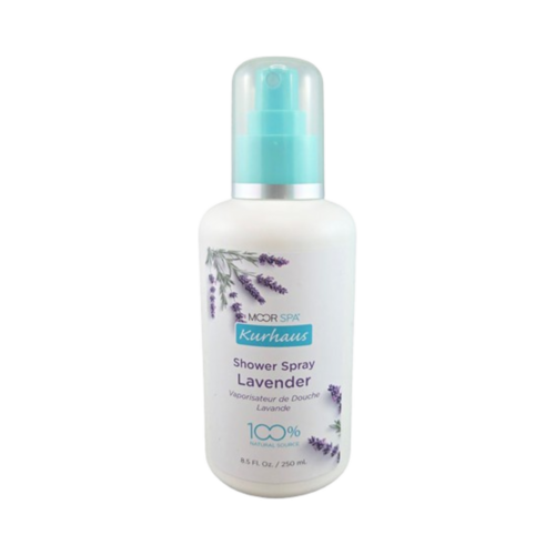 Moor Spa Kurhaus Eucalyptus Shower Spray on white background