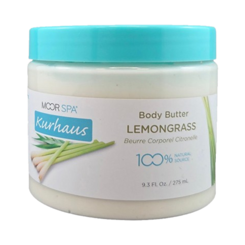 Moor Spa Kurhaus Lemongrass Body Butter, 275ml/9.3 fl oz Moor Spa Kurhaus Lemongrass Body Butter on white background