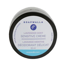 Lavender Mint Sensitive Deodorant - Travel Size on white background