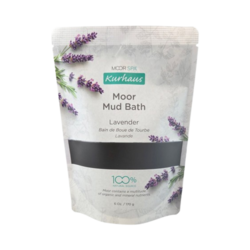 Kurhaus Lavender Moor Mud Bath on white background