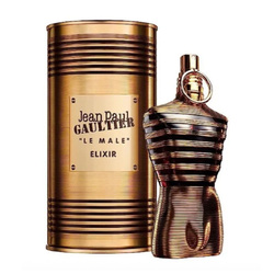 Le Male Elixir Parfum on white background