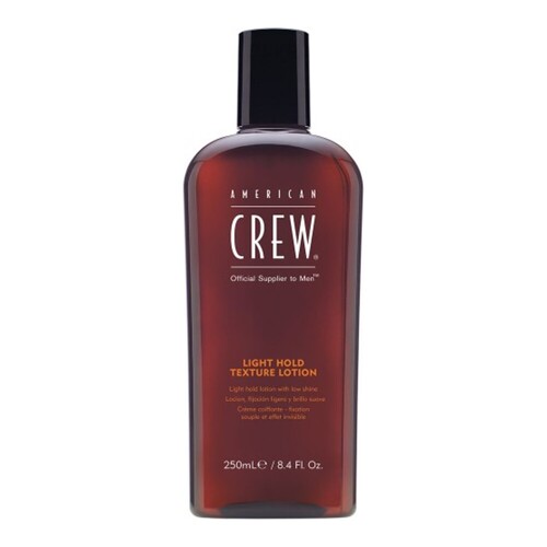 American Crew Light Hold Texture Lotion, 250ml/8.45 fl oz American Crew Light Hold Texture Lotion on white background