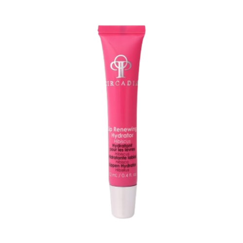 Circadia Lip Renewing Hydrator - Hibiscus on white background