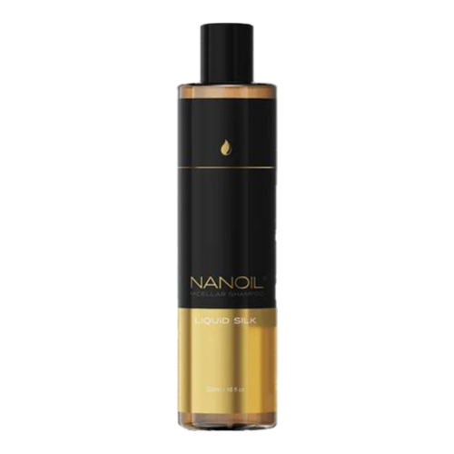 Nanoil Liquid Silk Micellar Shampoo, 300ml/10.14 fl oz Nanoil Liquid Silk Micellar Shampoo on white background