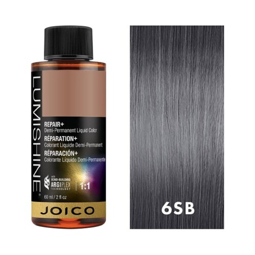 Joico LumiShine Demi Liquid Blue Violet Lightest Blonde - 10BV, 60ml/2.03 fl oz Joico LumiShine Demi Liquid Blue Violet Lightest Blonde - 10BV on white background