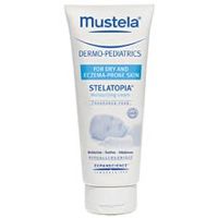Mustela  on white background