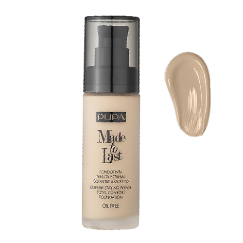 Pupa Made to Last Foundation - 001 Light Ivory, 30ml/1 fl oz Pupa Made to Last Foundation - 001 Light Ivory on white background