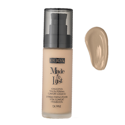 Pupa Made to Last Foundation - 001 Light Ivory, 30ml/1 fl oz Pupa Made to Last Foundation - 001 Light Ivory on white background