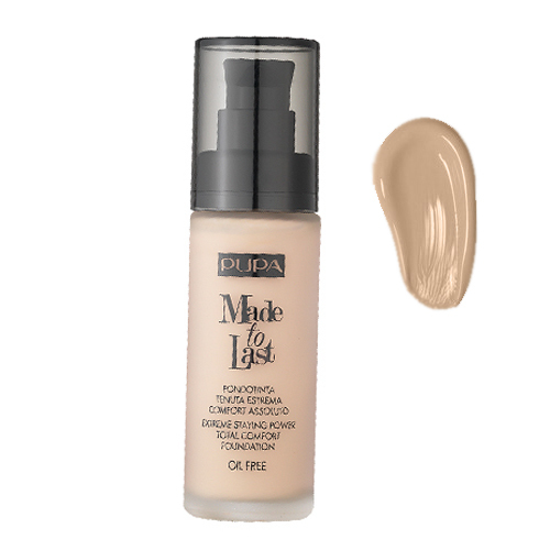 Pupa Made to Last Foundation - 001 Light Ivory, 30ml/1 fl oz Pupa Made to Last Foundation - 001 Light Ivory on white background