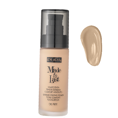 Pupa Made to Last Foundation - 001 Light Ivory, 30ml/1 fl oz Pupa Made to Last Foundation - 001 Light Ivory on white background