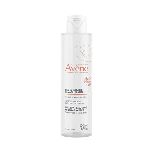 Avene Makeup Removing Micellar Water, 200ml/6.76 fl oz Avene Makeup Removing Micellar Water on white background