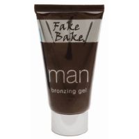 Fake Bake  on white background