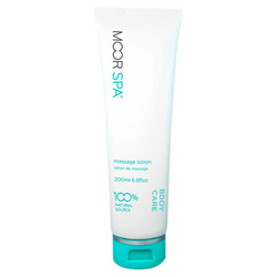 Massage Lotion on white background