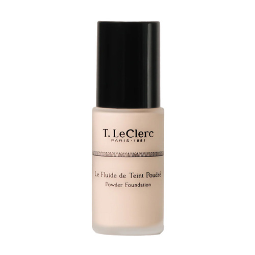 T LeClerc Matte Fluid Foundation 00 - Beige Clair Mat on white background
