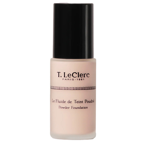 T LeClerc Matte Fluid Foundation 00 - Beige Clair Mat on white background