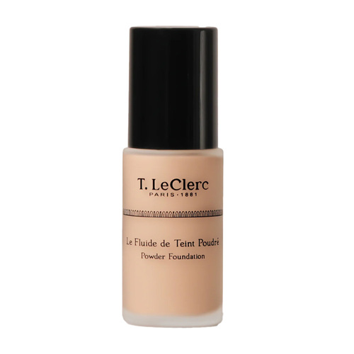 T LeClerc Matte Fluid Foundation 00 - Beige Clair Mat on white background