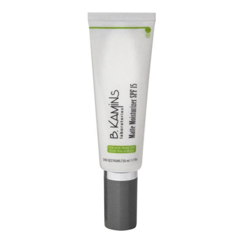 B Kamins Matte Moisturizer SPF 15, 50ml/1.7 fl oz B Kamins Matte Moisturizer SPF 15 on white background