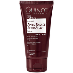 Men After Shave and Moisturizing Balm on white background