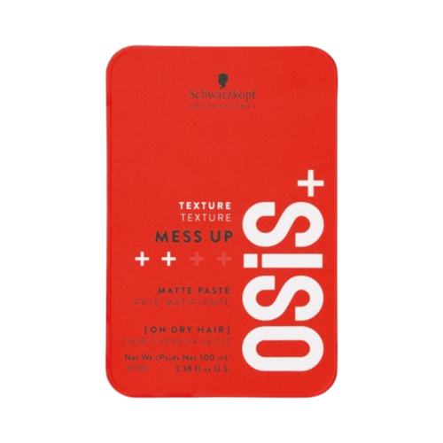 OSiS+ Mess Up Matte Paste on white background